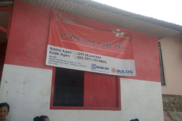 Kube GPS Sejahtara di Kota Bandar Lampung, Lampung, salah satu agen penyalur BPNT. (Foto: kemensos.go.id/Humas Itjen)