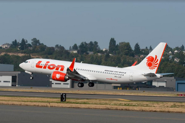 Pesawat Lion Air tipe B737-8 Max (Foto: Lion Air)