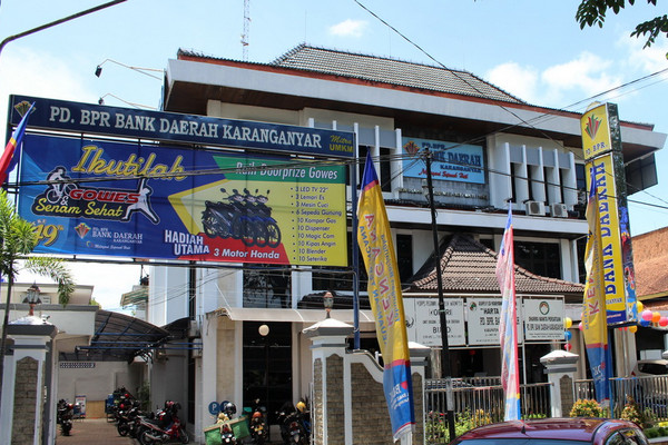 Kantor PD BPR Bank Daerah Karanganyar. (Foto: karanganyarkab.go.id)