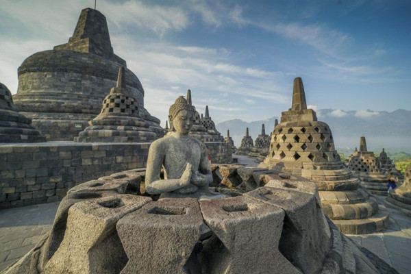 Candi Borobudur, salah satu objek wisata di Jateng. (Foto: borobudurpark.com)