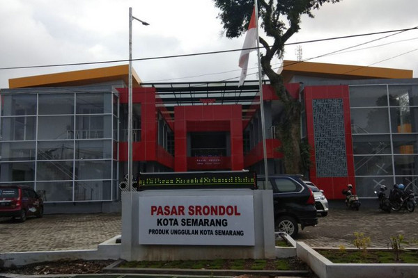 Pasar Srondol Kota Semarang. (Foto: Pemkot Semarang, Jateng)