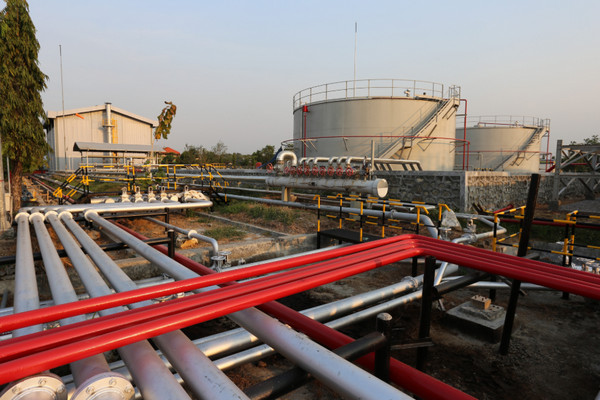 Kilang minyak. (Foto: Pertamina EP)