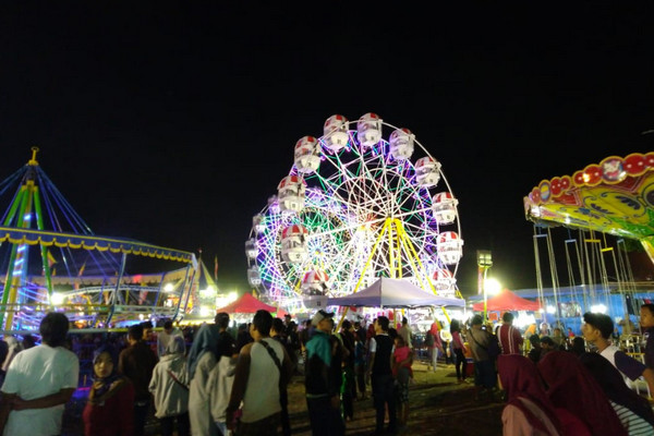 Pasar Malam Sekaten. (Foto: Pemkot Yogyakarta, DIY)