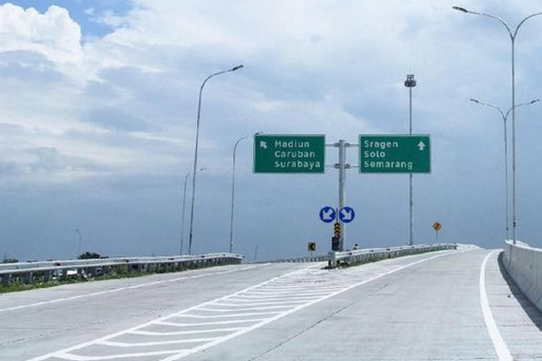 Tol Solo-Ngawi. (Foto: Jasa Marga)