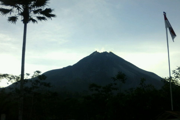 Gunung Merapi. (Foto: Twitter/@BPPTKG)