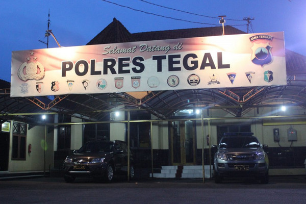 Mapolres Tegal. (Foto: Polres Tegal)