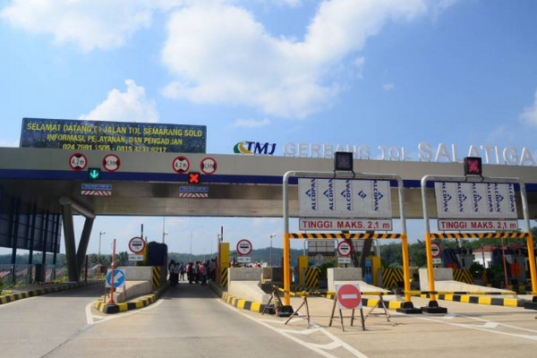 Gerbang Tol (GT) Salatiga. (Foto: Kementerian PUPR)