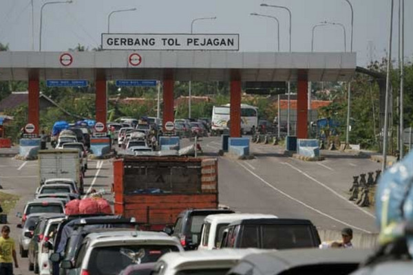 Gerbang Tol (GT) Pejagan, Jateng. (Foto: Kementerian PUPR)