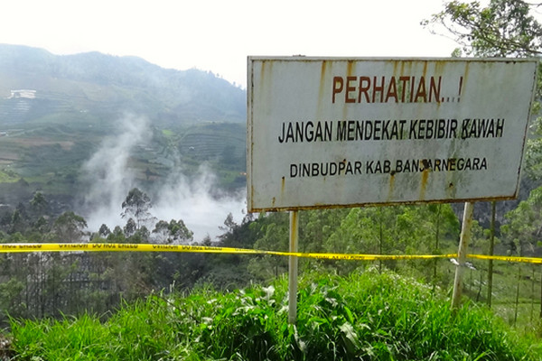  Kawah Sileri di Dataran Tinggi Dieng, Kabupaten Wonosobo, Jateng. (Foto: Mongabay/Nuswantoro)