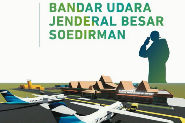 Ilustrasi Bandara Jenderal Besar Soedirman, Kabupaten Purbalingga, Jateng. (Foto: Twitter/@angkasapura_2)