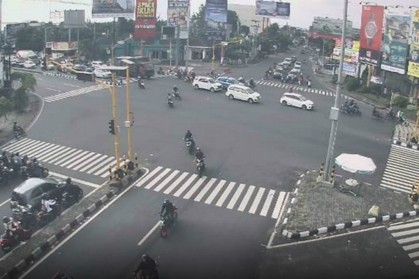 Simpang empat Kentungan, Jalan Kaliurang, Kabupaten Sleman, DIY. (Foto: ist)