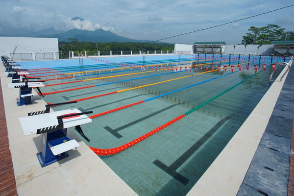 Kolam renang atletik di Pusat Olahraga Sanden, Kota Magelang, Jateng. (Foto: Pemkot Magelang)