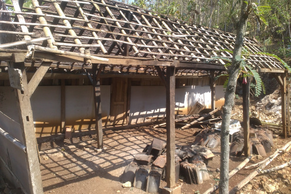 Ilustrasi rumah tidak layak huni. (Foto: Pemkab Gunungkidul)