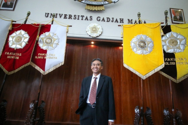 Rektor UGM, Panut Mulyono. (Foto: Dok. UGM)