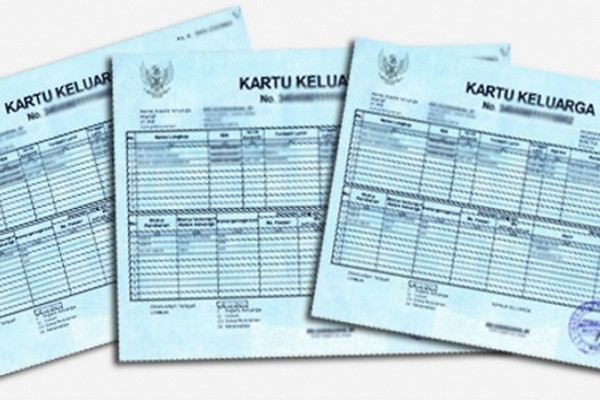 Ilustrasi kartu keluarga (KK). (Foto: ist)