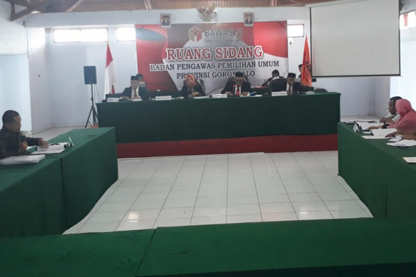 Ilustrasi sidang etik DKPP. (Foto: DKPP)
