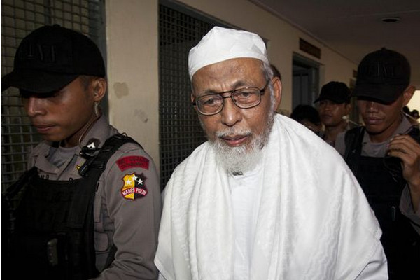 Terpidana kasus terorisme, Abu Bakar Baasyir. (Foto: Getty Images/Ulet Ifansasti)