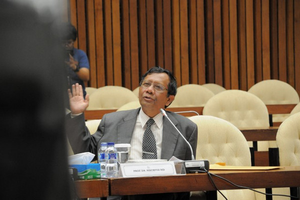 Pakar hukum tata negara, Mahfud Md. (Foto: DPR)