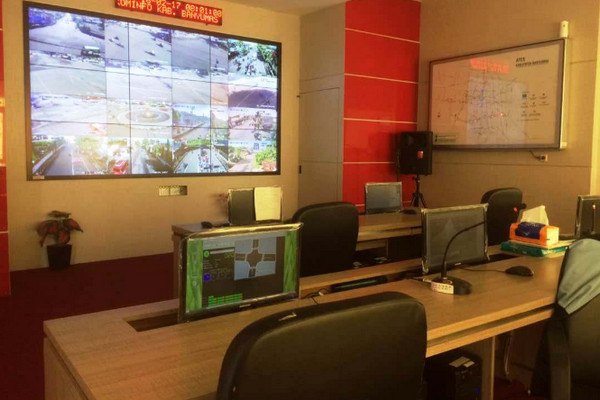 Ruang ATCS Pemkab Banyumas, Jateng. (Foto: Pemkab Banyumas)