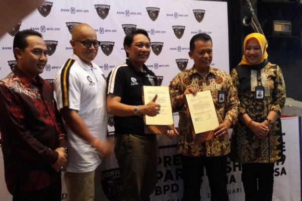 Kerja sama BPD DIY dengan klub basket Bima Perkasa Jogja. (Foto: ist)