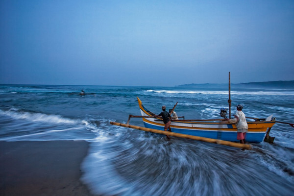 Ilustrasi nelayan. (Foto: Pixabay)