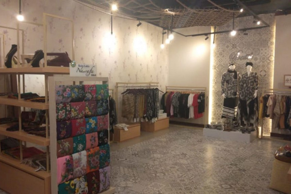 Galeri UMKM Jateng di Bandara Jenderal Ahmad Yani, Kota Semarang, Jateng. (Foto: Pemprov Jateng)