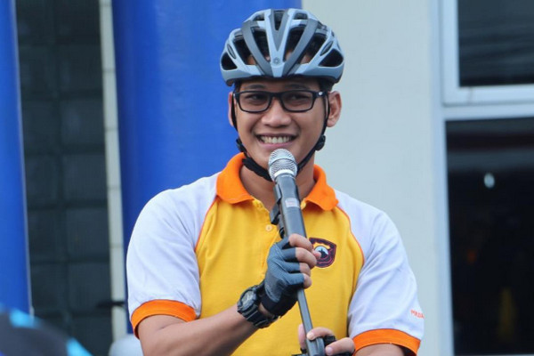 Kasatlantas Polres Batang, AKP Ferdy Kastalani. (Foto: Instagram/@ferdy_kastalani38)