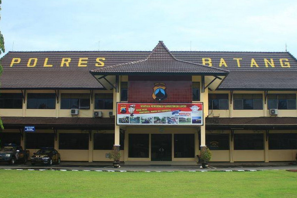 Mapolres Batang, Jateng. (Foto: Facebook/Humas Polres Batang)