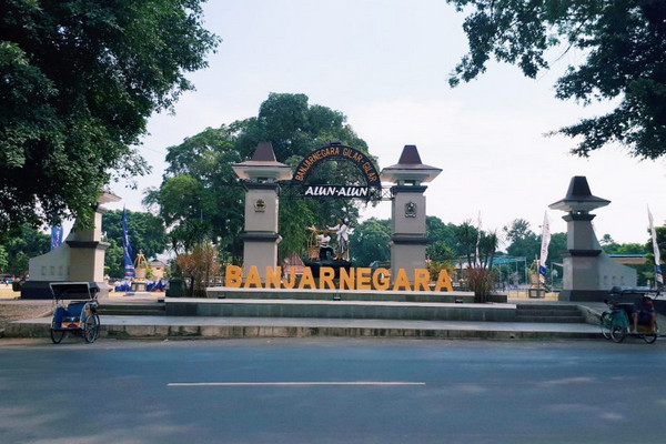 Alun-alun Banjarnegara, Jateng. (Foto: Pemkab Banjarnegara)