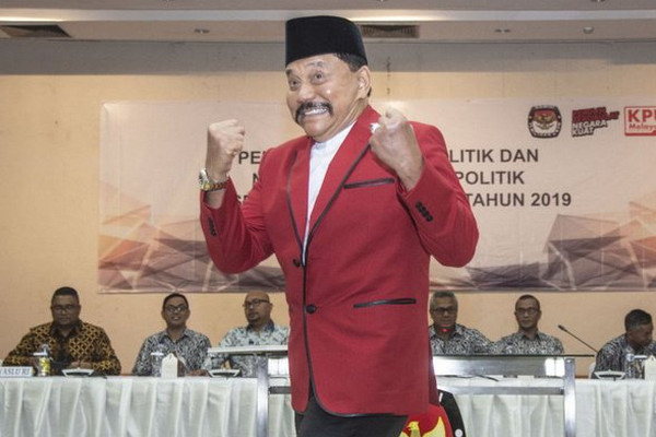 Bekas Ketua BIN, Jenderal (Purn) TNI AM Hendropriyono. (Foto: Antara Foto/Aprillio Akbar)