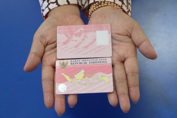 Kartu Identitas Anak (KIA). (Foto: Pemkab Pacitan)