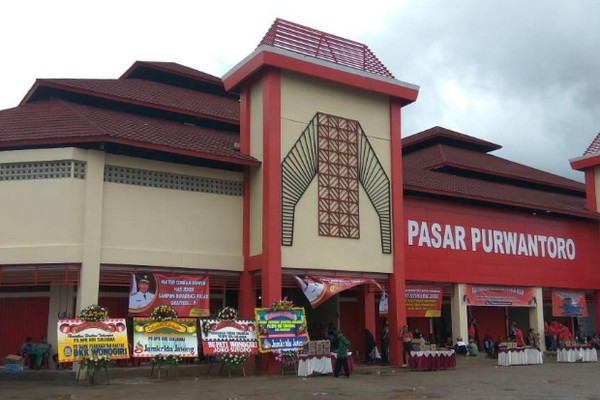 Pasar Purwantoro, Kabupaten Wonogiri, Jateng. (Foto: Suara Merdeka)