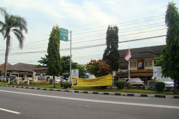 Mapolres Sleman, DIY. (Foto: Google Maps/Saktiwi Bw)