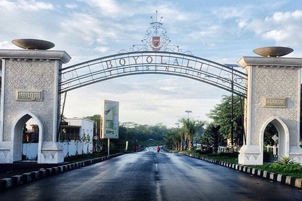 Gapura Kabupaten Boyolali, Jateng. (Foto: ist)