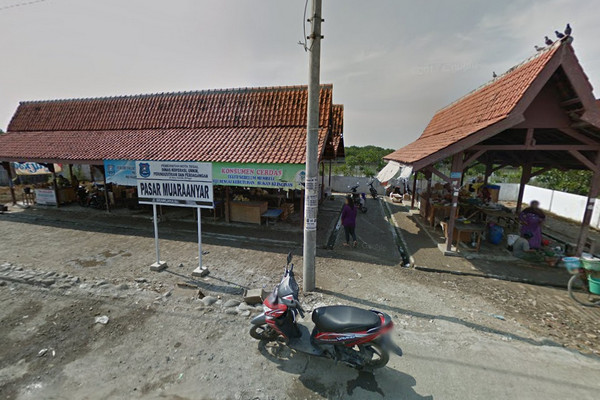 Pasar Muaraanyar, Kecamatan Tegal Barat, Kota Tegal, Jateng. (Foto: Google Maps)