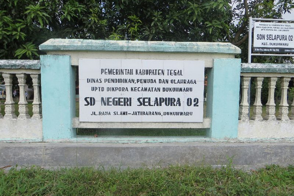 SD Negeri 02 Selapura, Kabupaten Tegal, Jateng. (Foto: Kemendikbud)