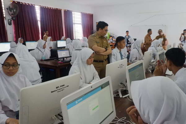 Ilustrasi UNBK. (Foto: Pemkab Bulukumba)