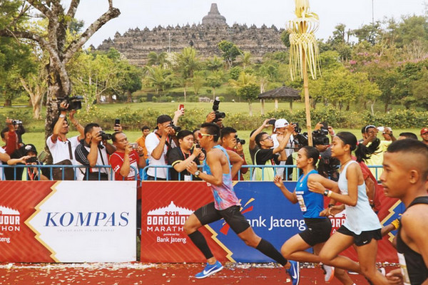 Borobudur Marathon. (Foto: Instagram/@borobudur.marathon)