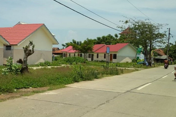 Kompleks rumah sewa khusus nelayan di Desa Kedungmalang, Kecamatan Kedung, Kabupaten Jepara, Jateng. (Foto: Antara/Akhmad Nazaruddin Lathif)