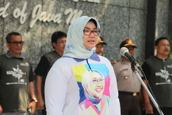 Bupati Sragen, Kusdinar Untung Yuni Sukowati. (Foto: Kemendikbud)