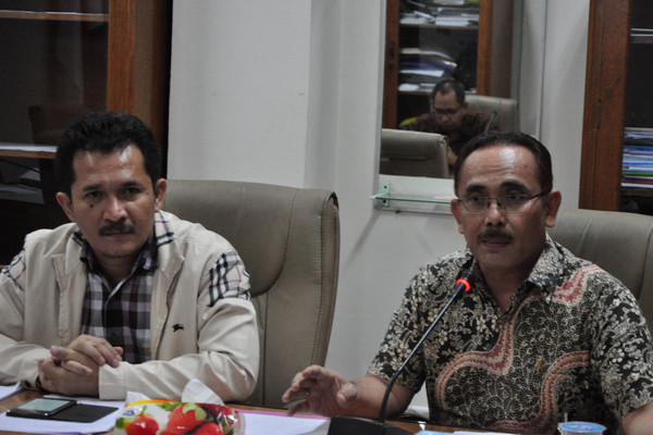 Ketua BPD Prabowo-Sandi DIY Dharma Setiawan (kanan). (Foto: DPRD DIY)