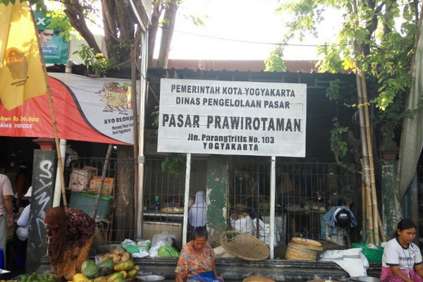 Pasar Prawirotaman, Kota Yogyakarta, DIY. (Foto: gudeg.net)
