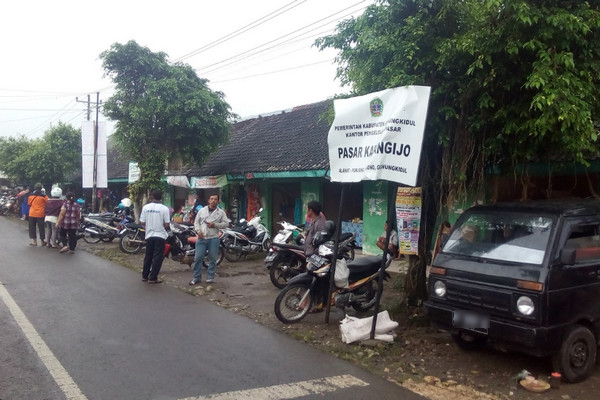 Pasar Karangijo di Kecamatan Ponjong, Kabupaten Gunungkidul, DIY. (Foto: Google Maps/Galuh Prayitno)
