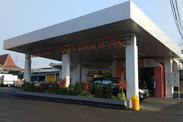 Stasiun Tugu, Kota Yogyakarta, DIY. (Foto: Google Maps/Adli Trirafdi)