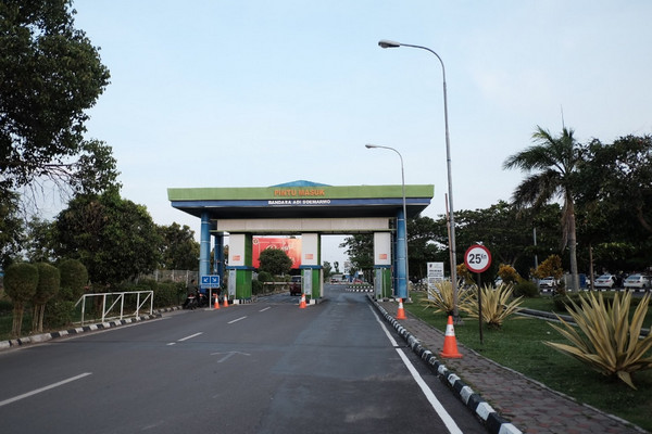 Pintu masuk Bandara Adi Soemarmo di Kabupaten Boyolali, Jateng. (Foto: Google Maps/Hadiwijaya Sasanadi)