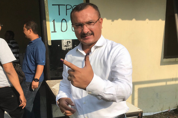 Juru bicara BPN Prabowo-Sandi, Ferdinand Hutahaean. (Foto: Twitter/@FerdinandHaean2)