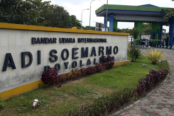 Bandara Adi Soemarmo di Kabupaten Boyolali, Jateng. (Foto: Google Maps/Cahyana Wiyana)