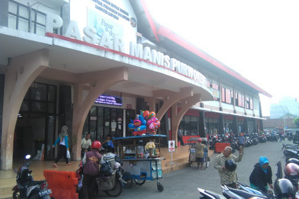 Pasar Manis Purwokerto di Kabupaten Banyumas, Jateng. (Foto: Google Maps/Adi Wibowo)