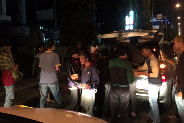 Sahur on the road. (Foto: Twitter/@adamnuqman)