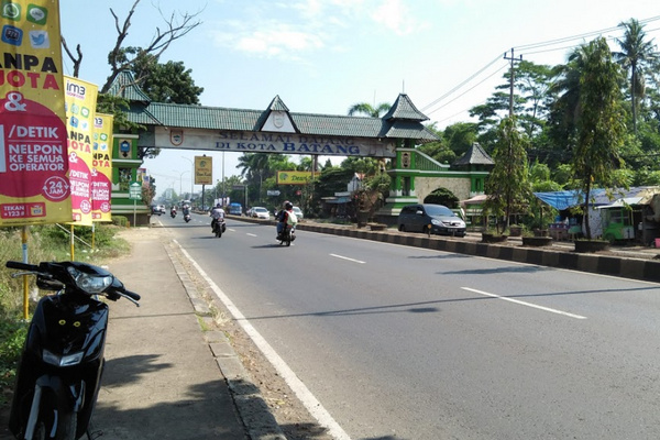 Gapura Selamat Datang Kabupaten Batang, Jateng. (Foto: Google Maps/Muhammad Bunyan)